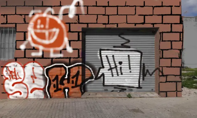 Graffiti artwork by DECAY