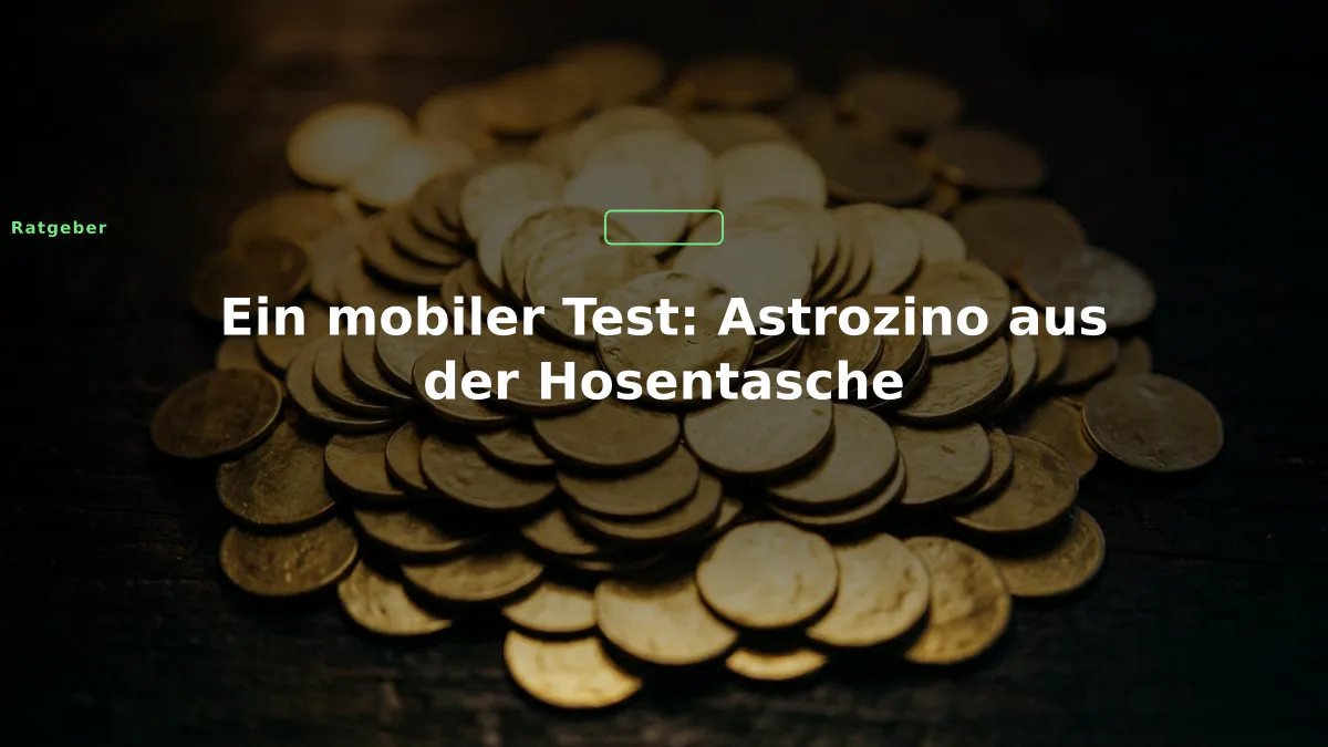 Ein mobiler Test: Astrozino aus der Hosentasche