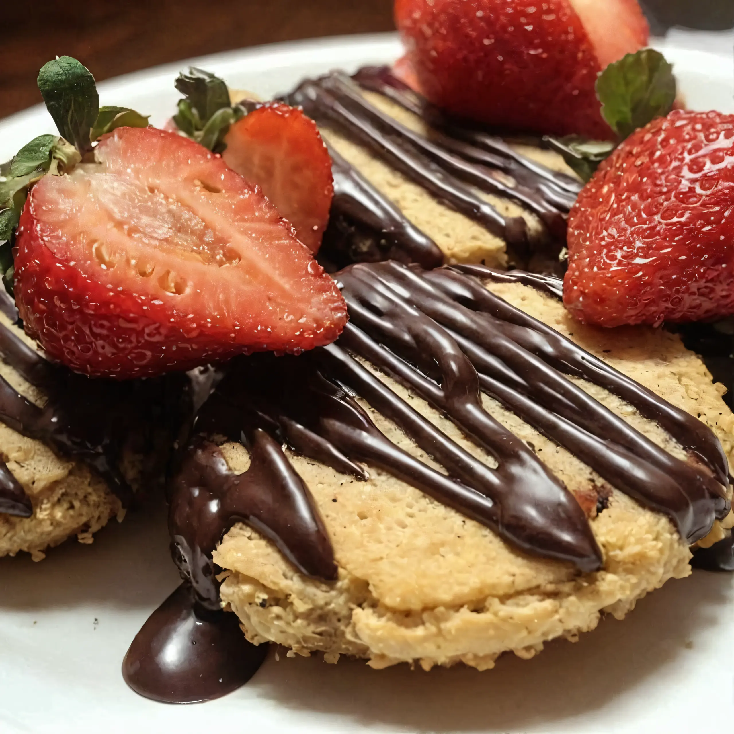 Irresistible Chocolate-Dipped Strawberry Shortbread Cookie Bliss