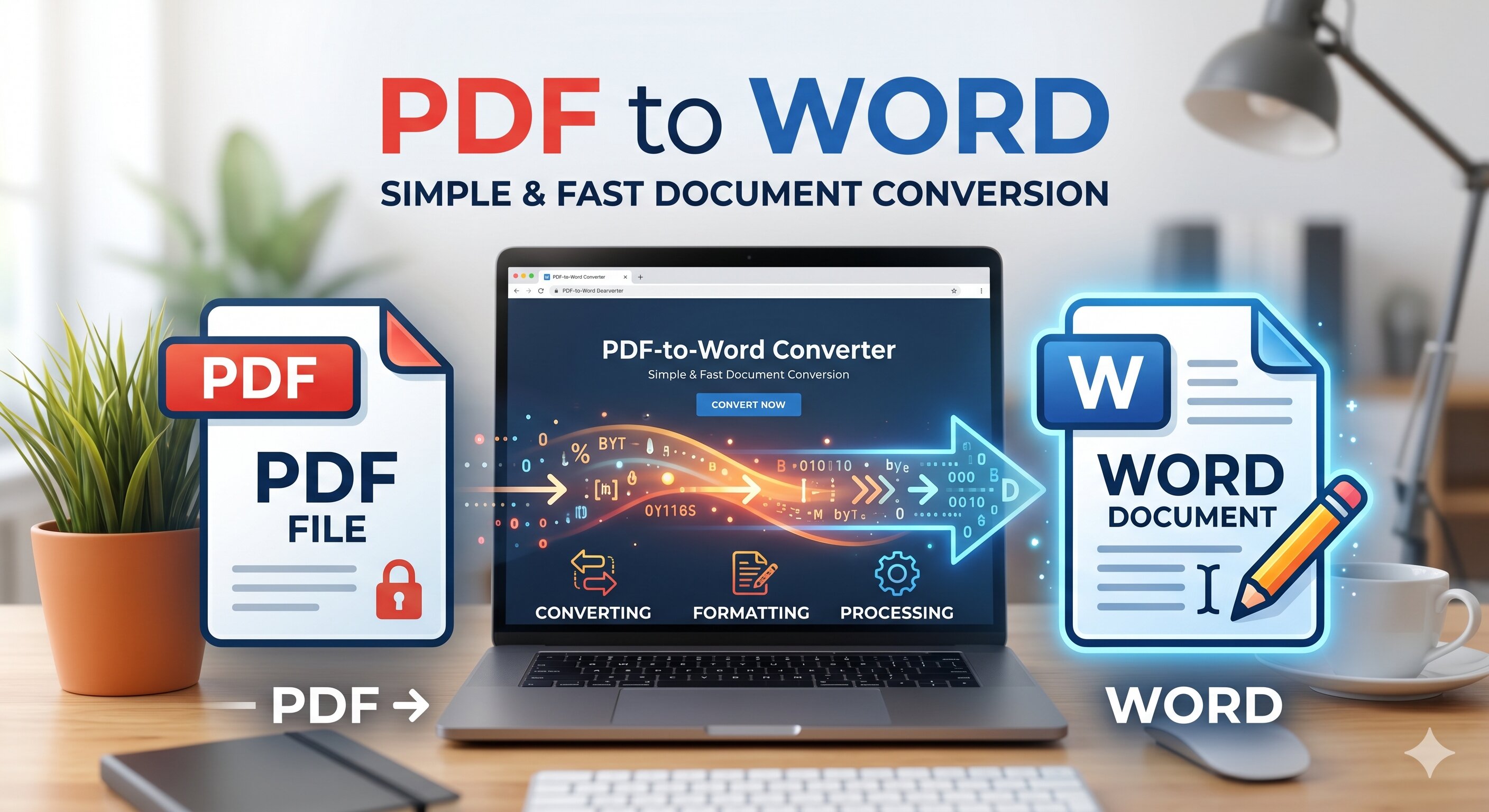 PDF'lerinizi Kolayca Düzenlenebilir Word Belgelerine Dönüştürün: Akıllı Bir Çözüm