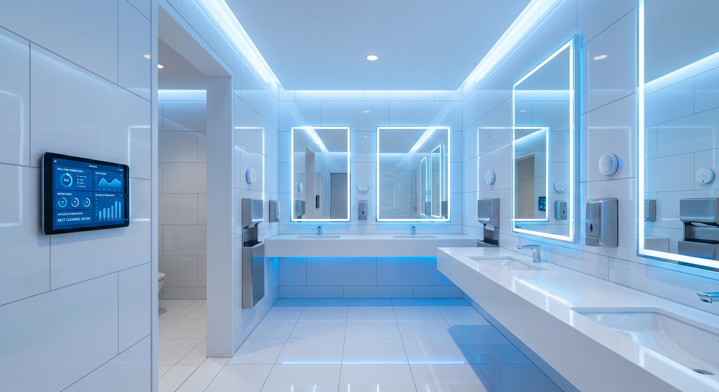 LBSST Smart Toilet IoT 智慧洗手間 — 數據驅動的商業設施衛生管理