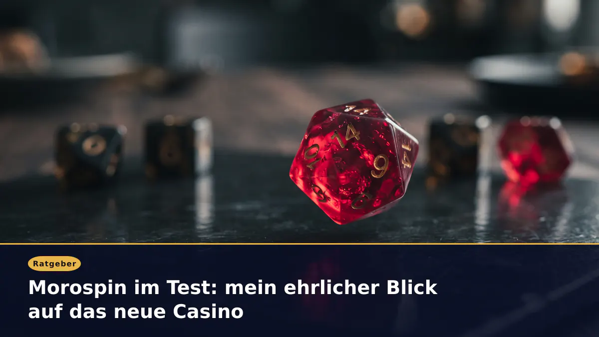 Morospin im Test: mein ehrlicher Blick auf das neue Casino