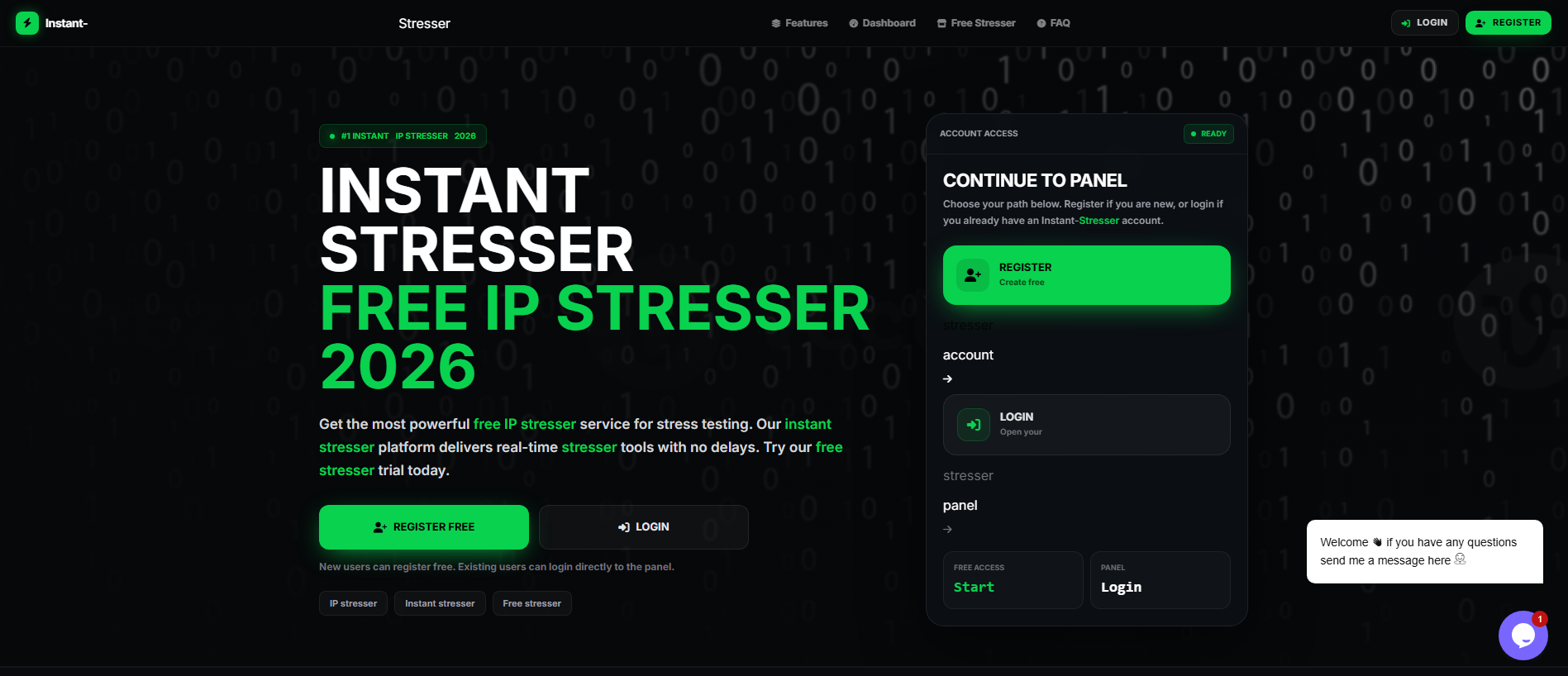 Stored capture of instant-stresser.net
