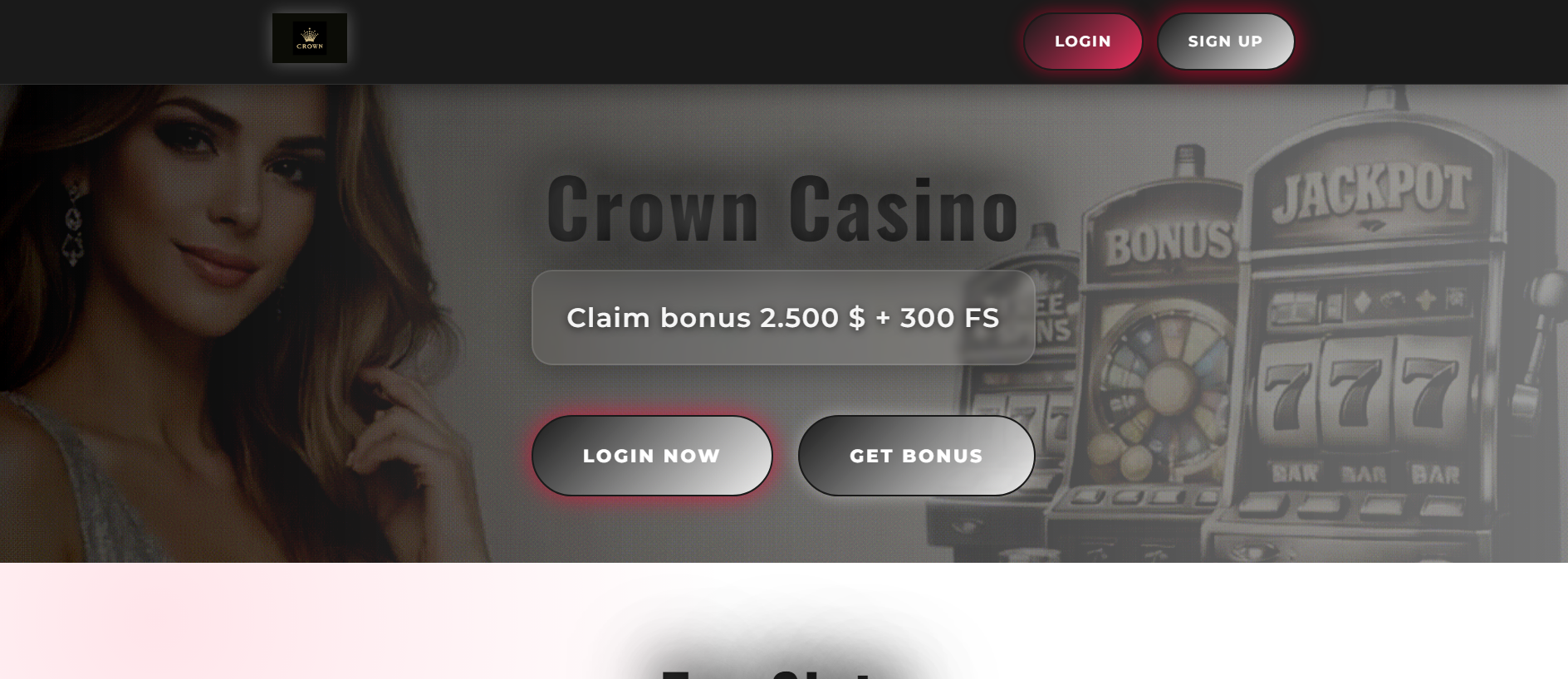 Stored capture of crowncasinonz.com