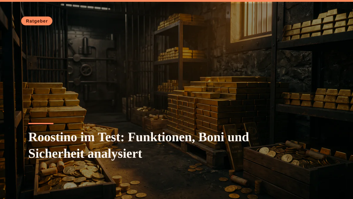 Roostino im Test: Funktionen, Boni und Sicherheit analysiert