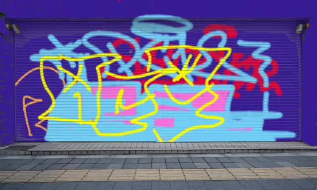 Graffiti artwork by ACE
