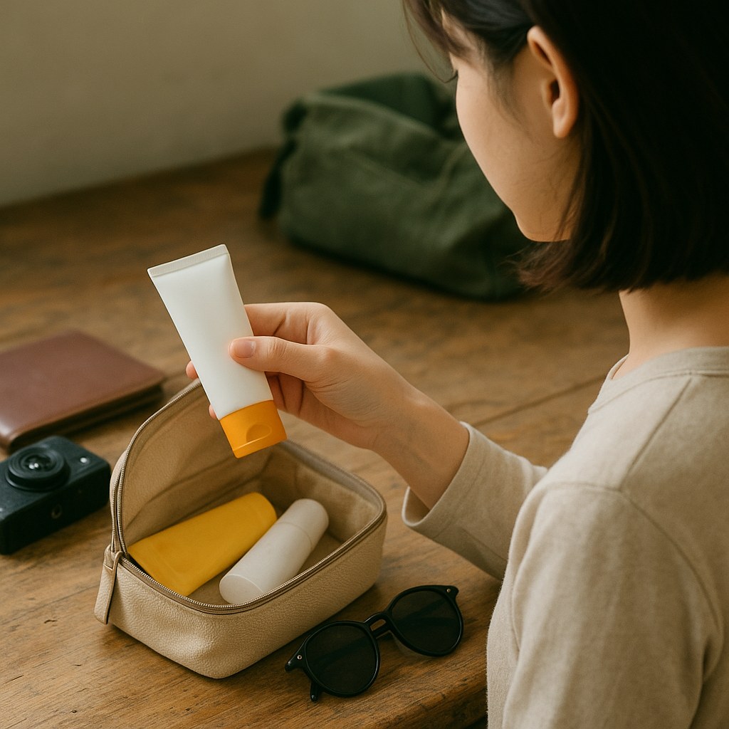sunscreen sunblock travel essentials