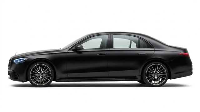 Mercedes S-Class executive transfer private jet