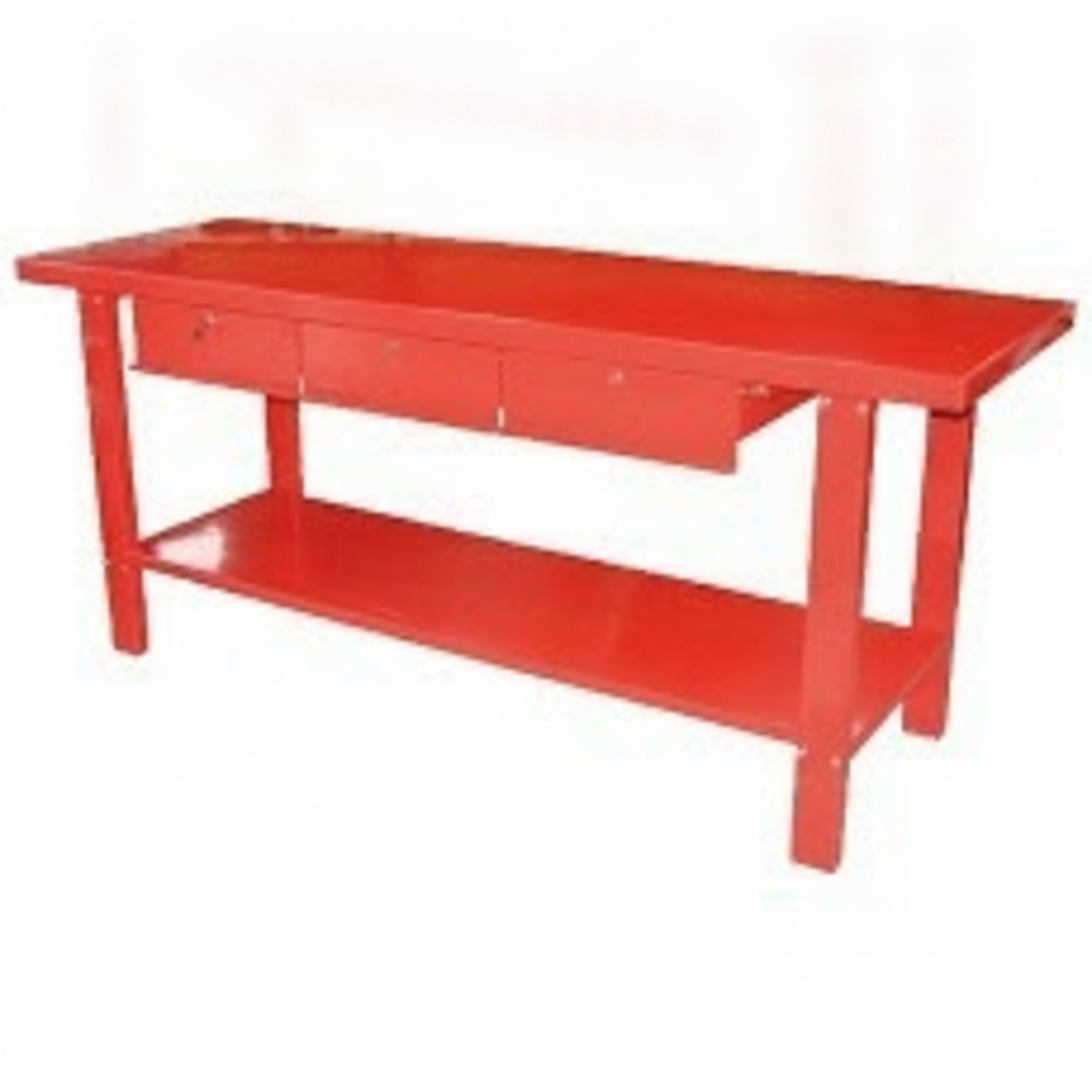Workbench 2000mm x 640x860 with 3 Lock Drawer