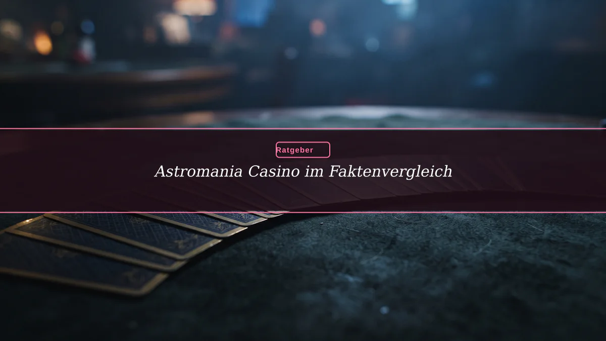 Astromania Casino im Faktenvergleich