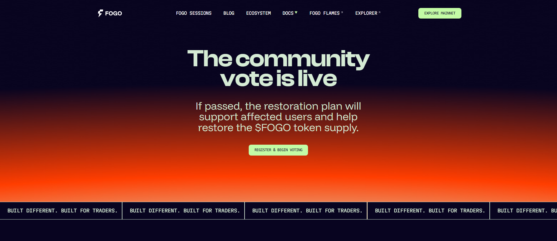 Stored capture of vote-fogo.com