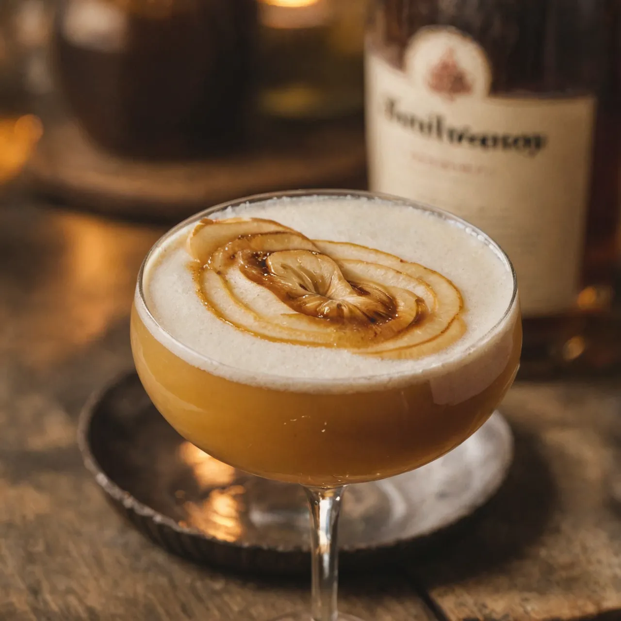 Brown Butter Bourbon Cider Flip Recipe