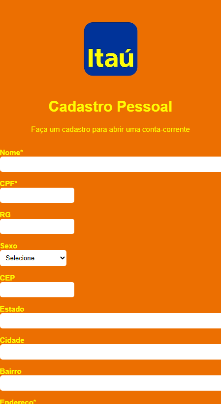 danrusman-cadastro-pessoal.netlify.app の保存済みキャプチャ
