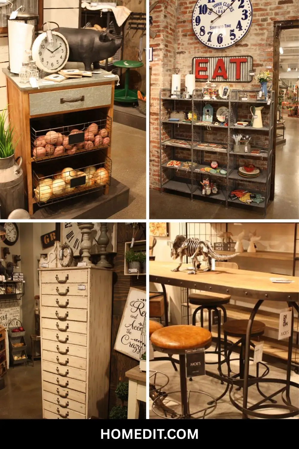Furniture vechi de magazin acum decor casa