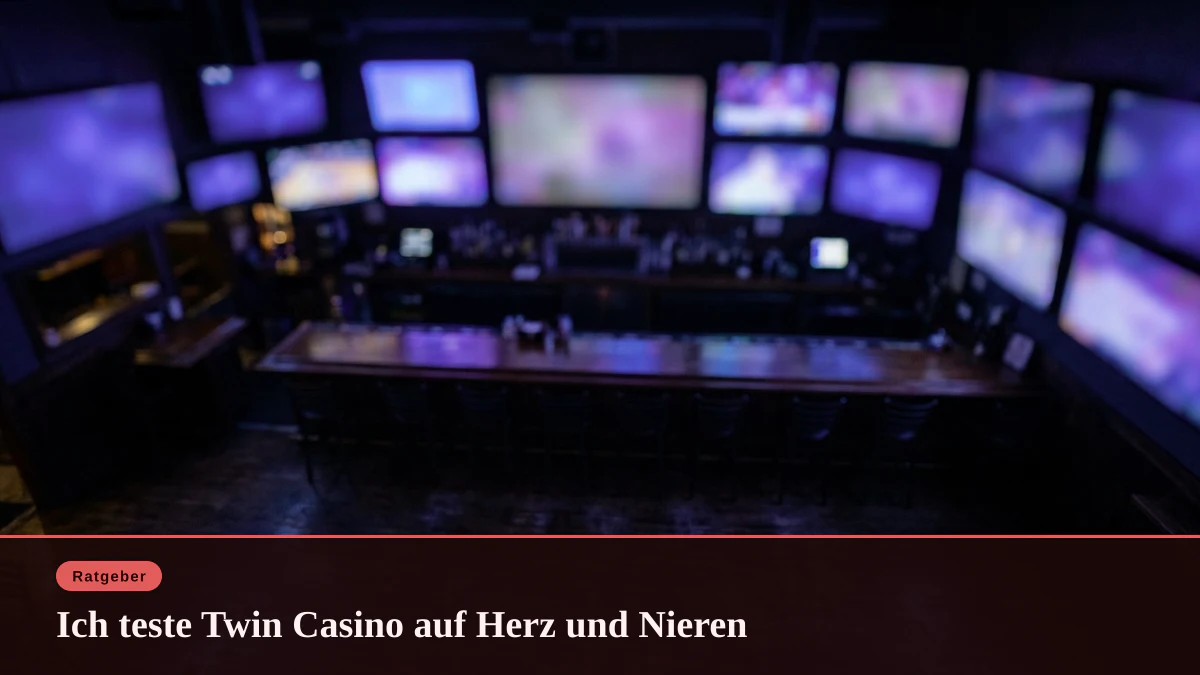 Ich teste Twin Casino auf Herz und Nieren