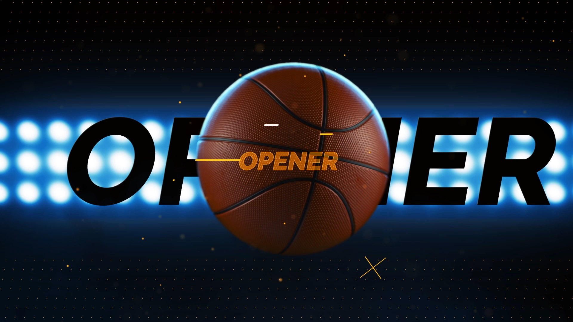 Basketball Logo Opener - 4