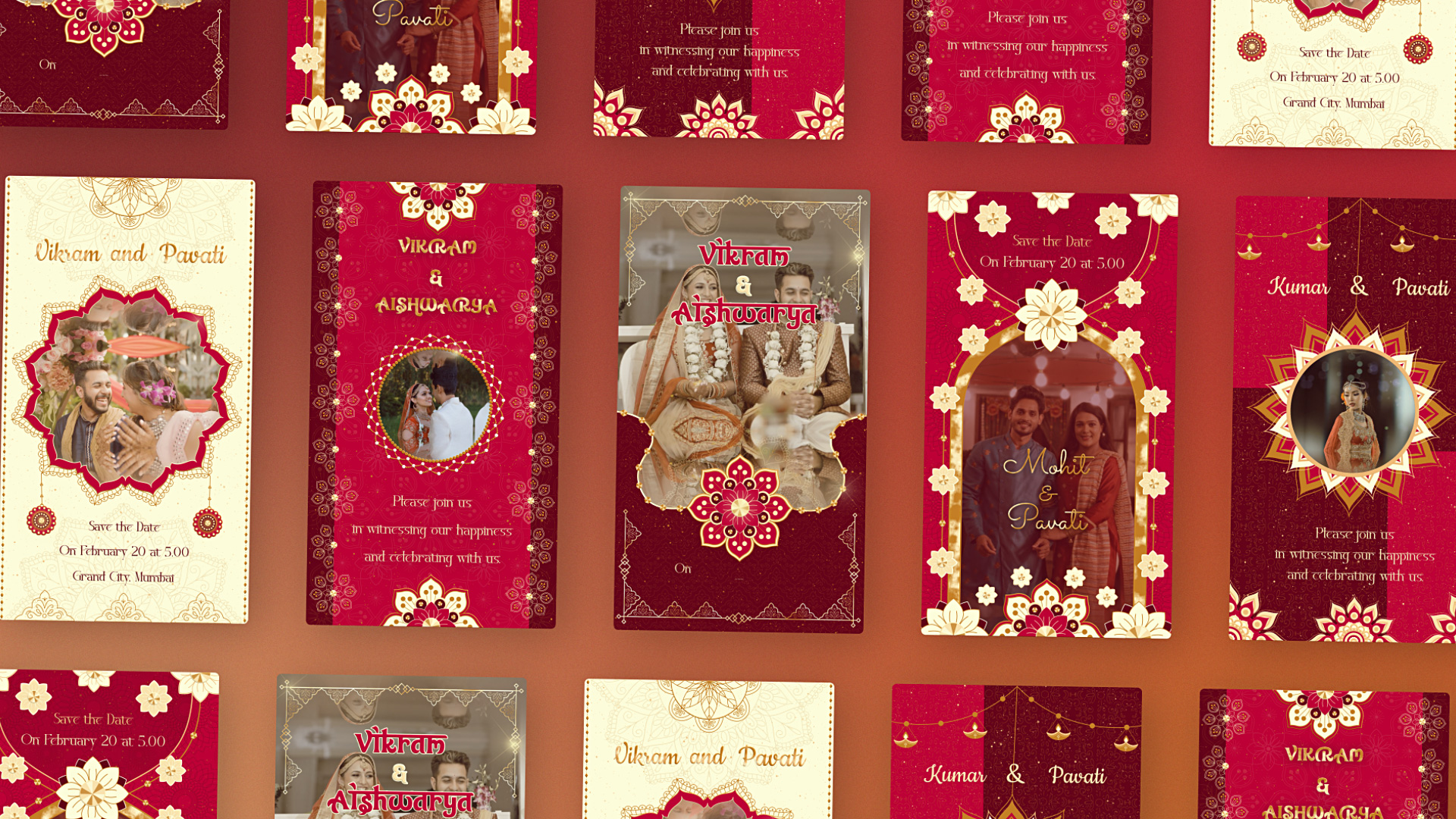 Indian Wedding Invitation Indian Wedding Invitation