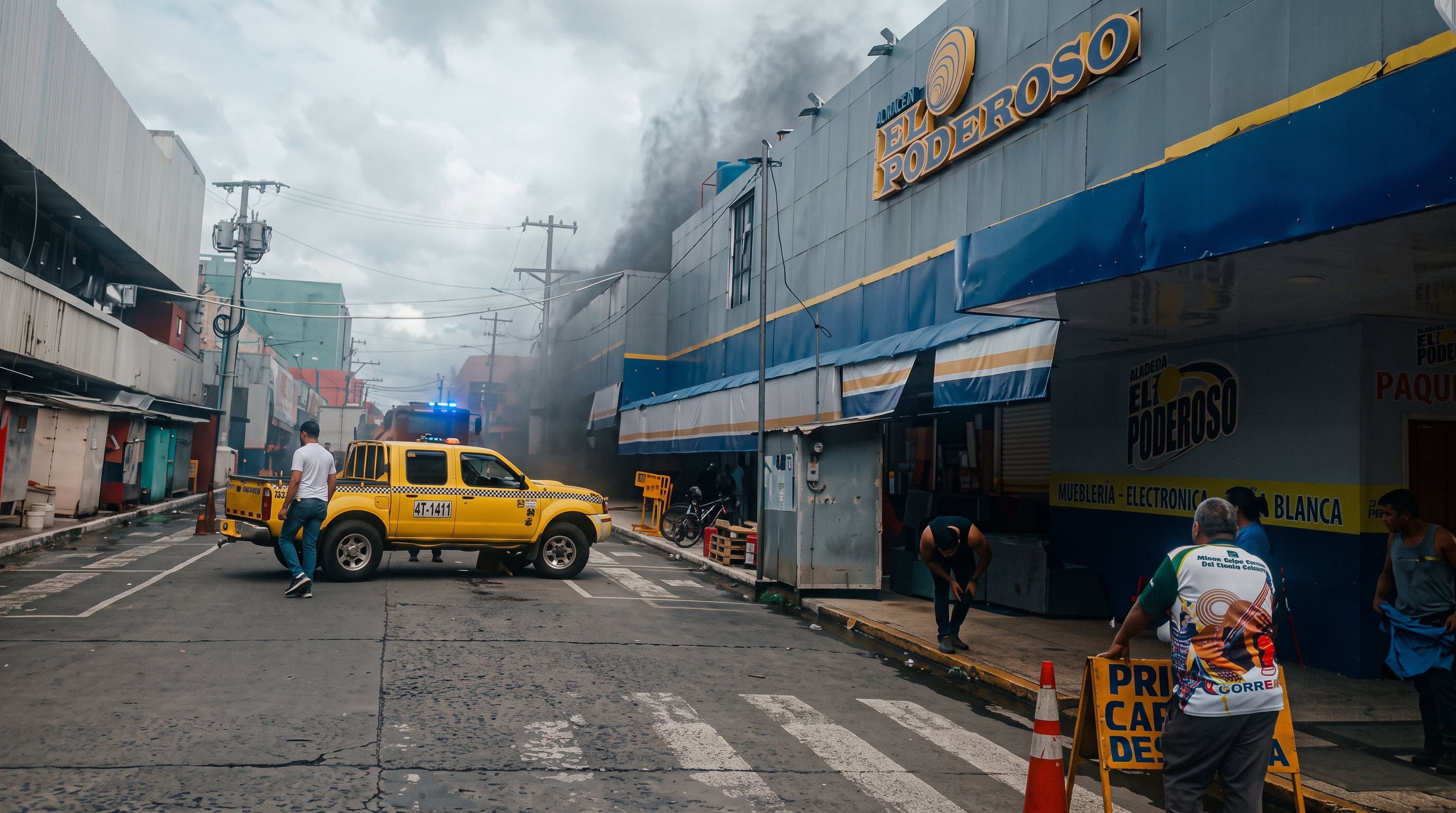 Incendio en David, Panamá