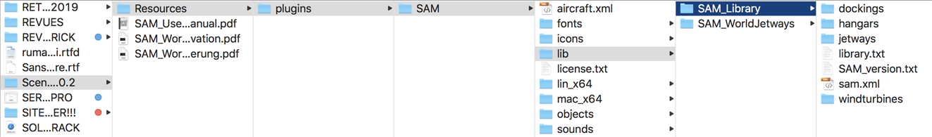 SAM Library - X-Plane.fr