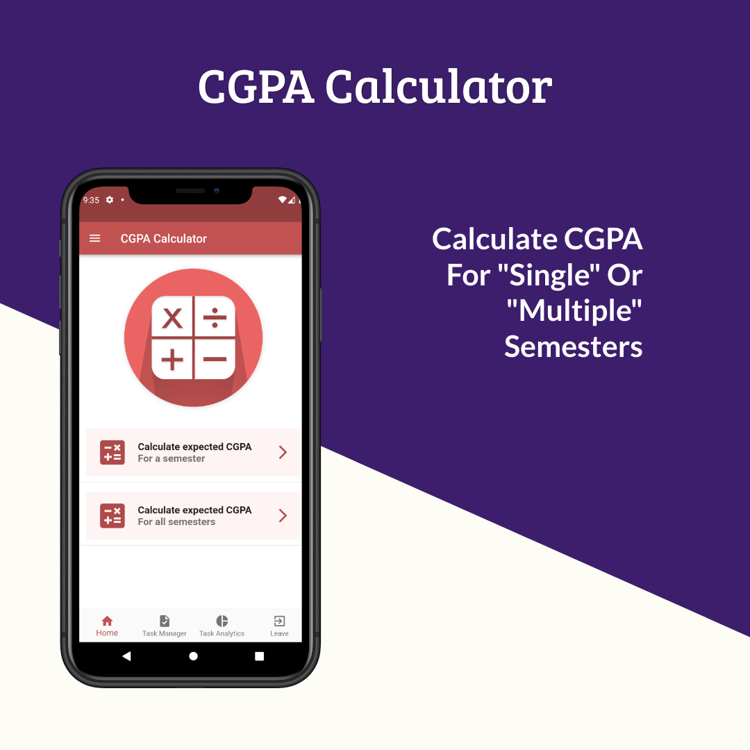 CGPA Task Master Pro (Flutter and Hive): Calculate CGPA for 