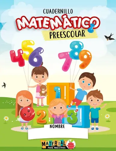 Cuadernillo matemático para preescolar