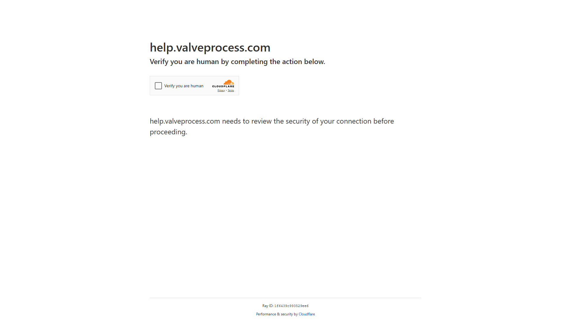 Forensic screenshot of help.valveprocess.com showing the phishing page layout