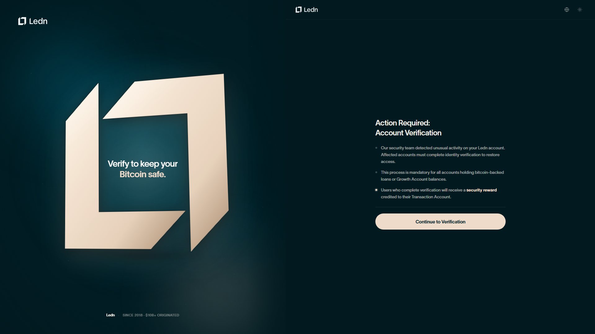Forensic screenshot of 309282-overviewledn.com showing the phishing page layout