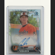 2016 Bowman Draft Cody Sedlock Autograph Refractor /500