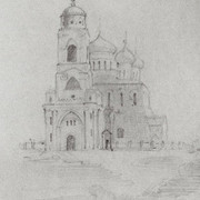 Успенский собор во Владимире 1860