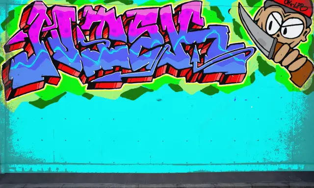 Graffiti artwork by Okeyss