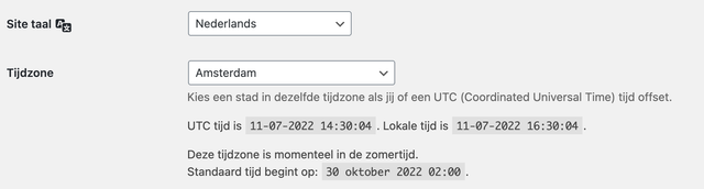 Site-Language