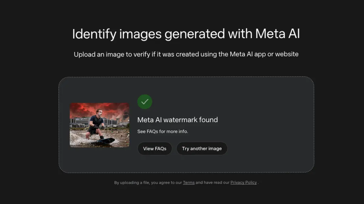 Meta Develops AI Detector for Images and Videos