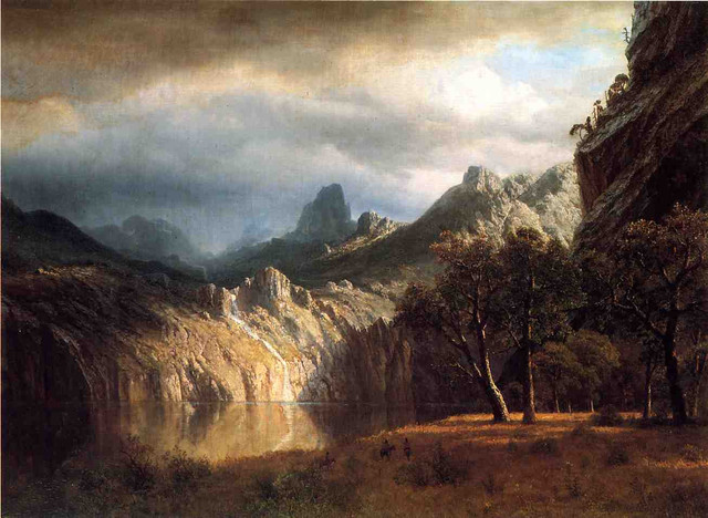 Bierstadt-Albert-In-Western-Mountains