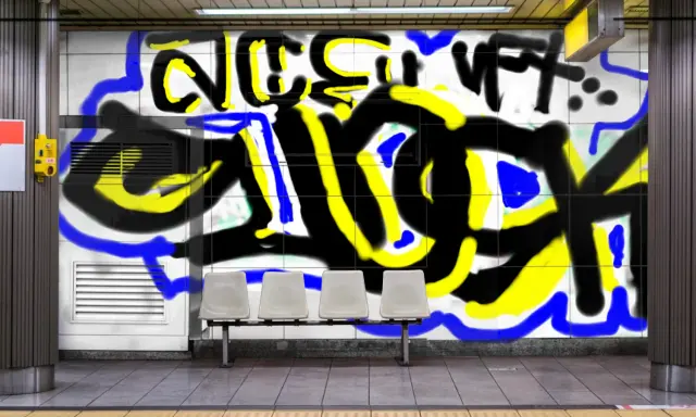 Graffiti artwork by ACE