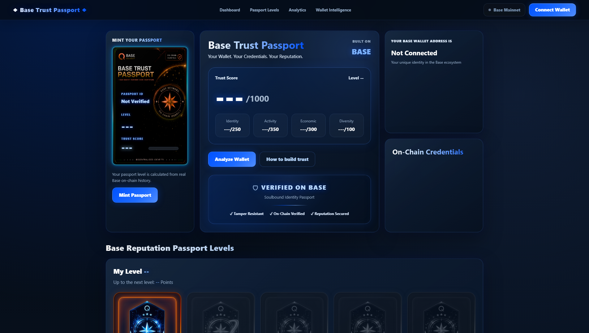 Stored capture of evmtrustpassport.xyz