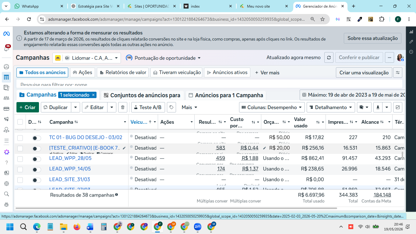 Resultado Faby Toledo