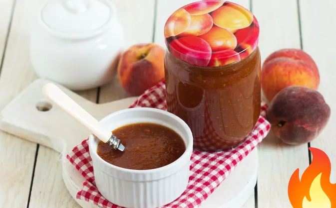 Постер Карамельное повидло из персиков (на зиму)