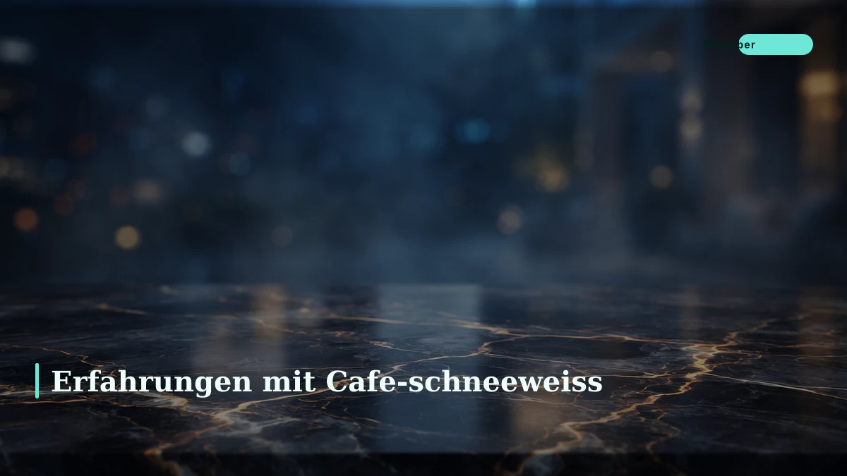 Erfahrungen mit Cafe-schneeweiss