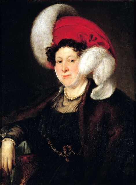 Портрет графини Н А Зубовой 1834