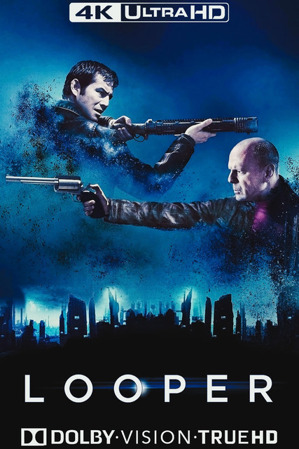 Looper 2012, 4K, MOVIE, COVER, POSTER, BOX, ART