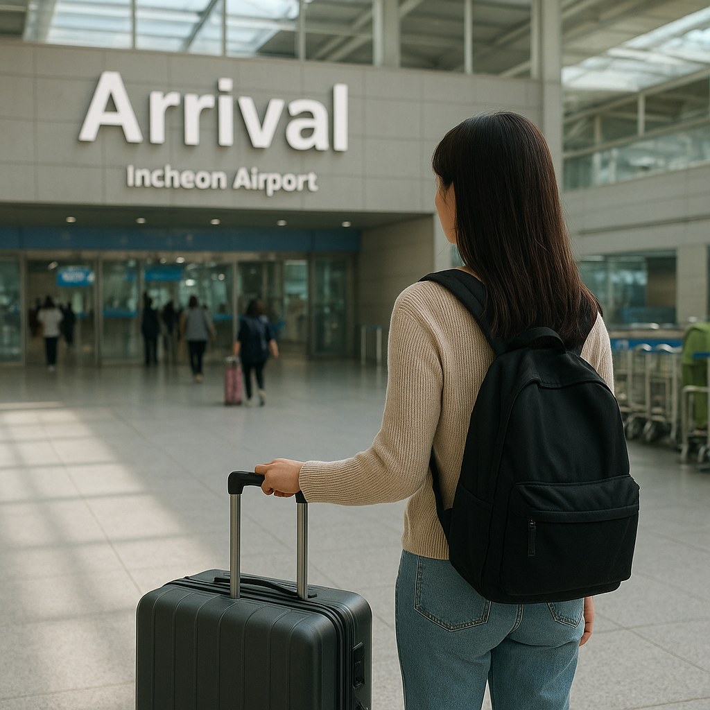 incheon airport arrival hall