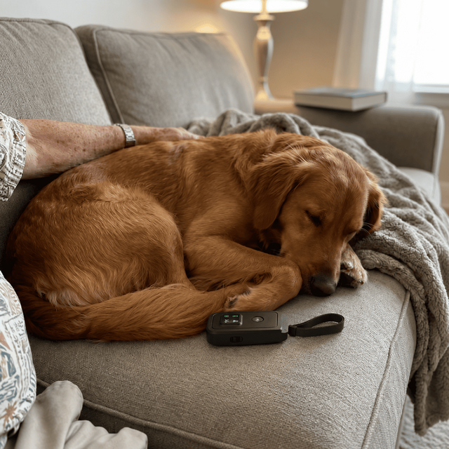 Kevin S. and his dog
