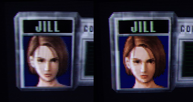 PS1 Composite vs RGB (Sony PVM-14m2e)