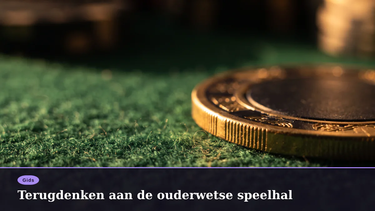 Terugdenken aan de ouderwetse speelhal