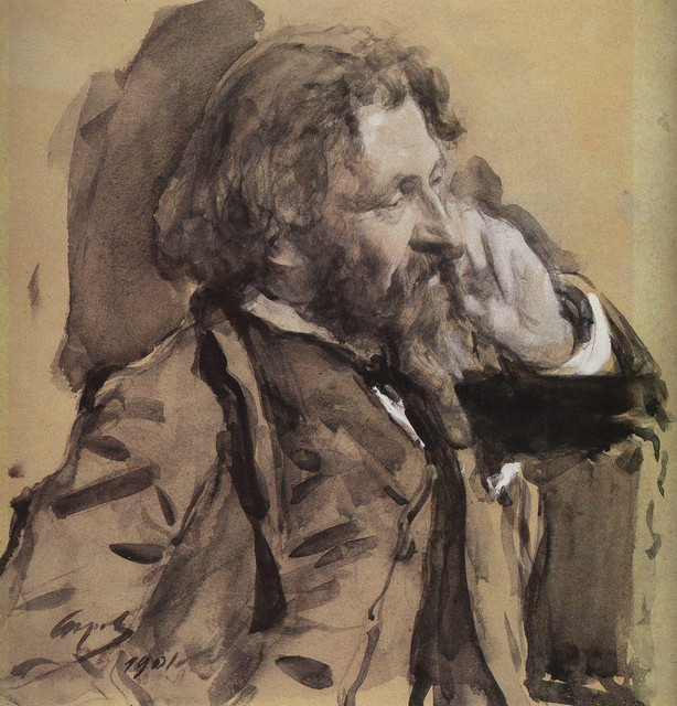 Портрет И Е Репина 1901