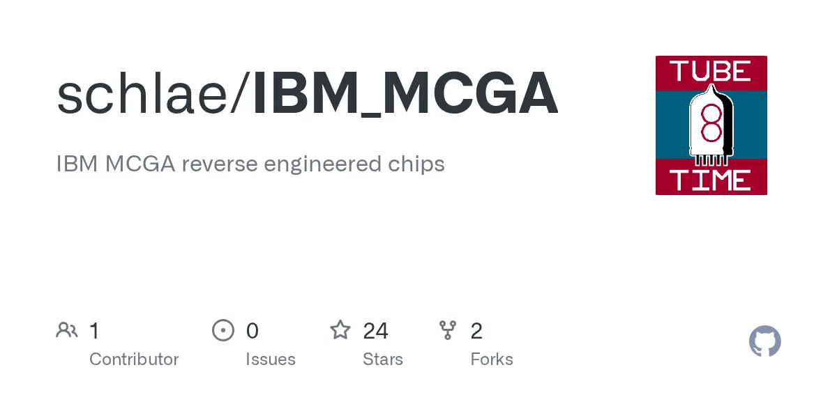 IBM MCGA Poarta Array Inginerie inversă