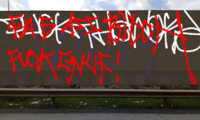 Graffiti artwork by Sumoe