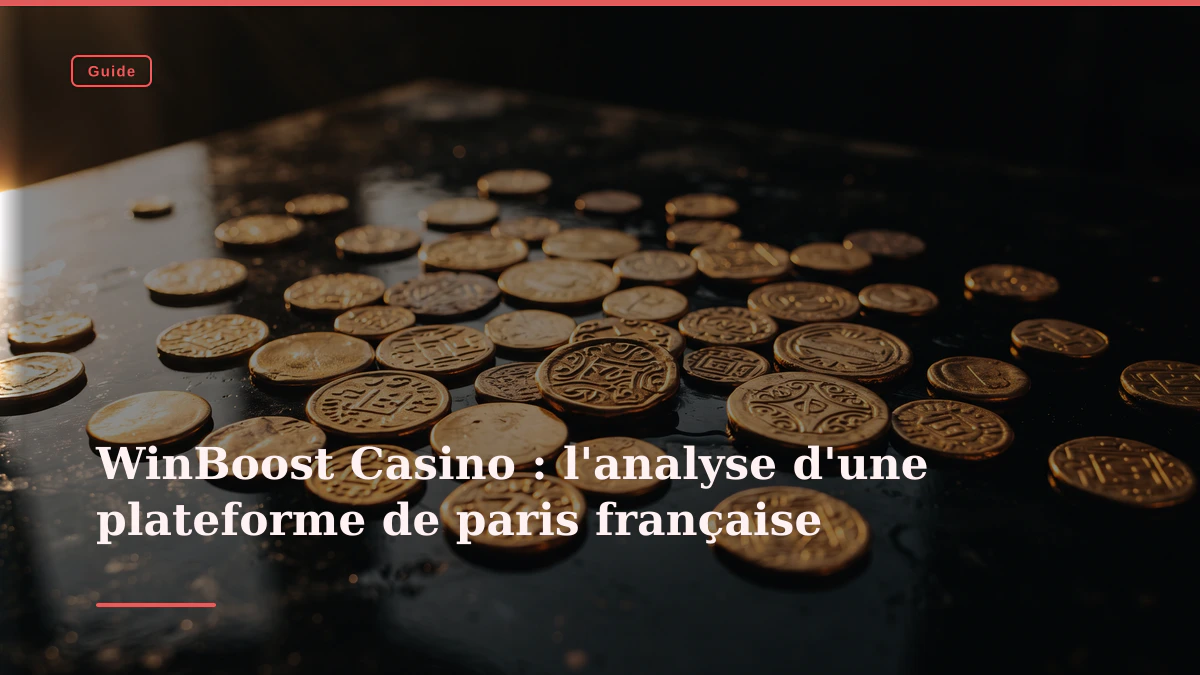 WinBoost Casino : l'analyse d'une plateforme de paris française