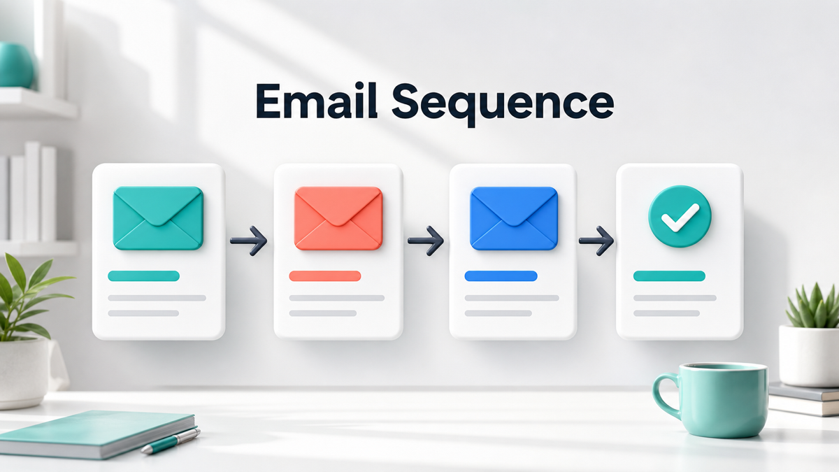 Email sequence workflow for partner reactivation campaigns
