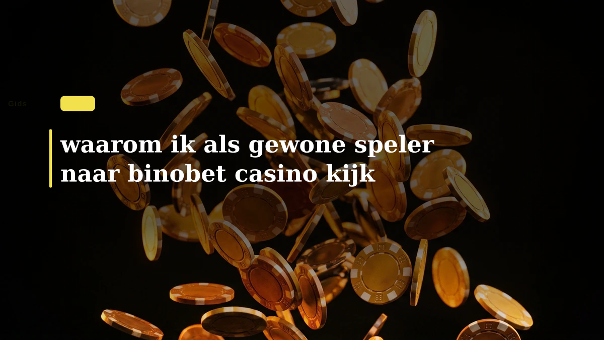 waarom ik als gewone speler naar binobet casino kijk